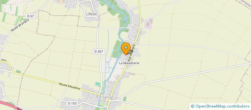 localisation de l'entreprise MADAME CASSANDRE MARTIN  SENAN