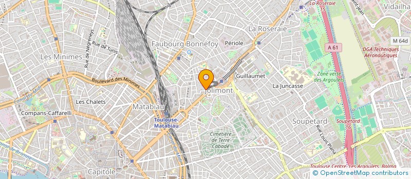 localisation de l'entreprise MADAME CASSANDRE MERCIER  TOULOUSE