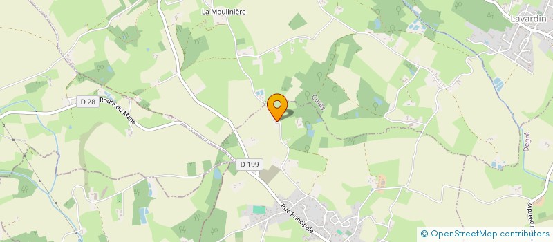 localisation de l'entreprise MADAME CASSANDRE MIDELET à COULANS SUR GEE