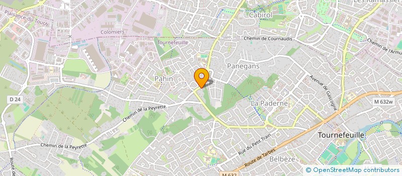 localisation de l'entreprise MADAME CASSANDRE MONTOURCY  TOURNEFEUILLE