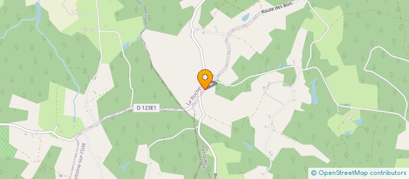 localisation de l'entreprise MADAME CASSANDRE PILARD  LA ROCHE-CHALAIS