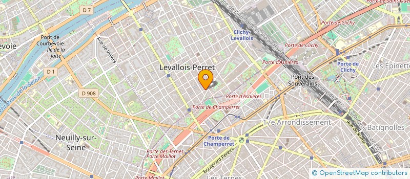 localisation de l'entreprise MADAME CASSANDRE PLICHON à LEVALLOIS-PERRET