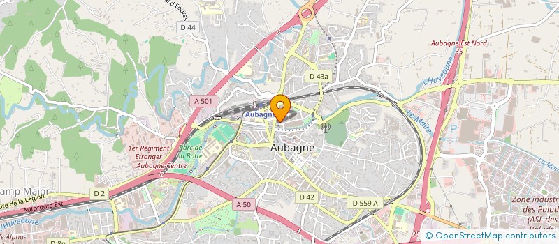 localisation de l'entreprise MADAME CASSANDRE POLAN  AUBAGNE