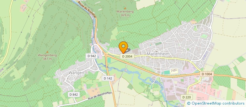 localisation de l'entreprise MADAME CASSANDRE POUILLY à MARLENHEIM