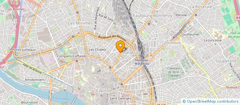 localisation de l'entreprise MADAME CASSANDRE RHETIERE à TOULOUSE