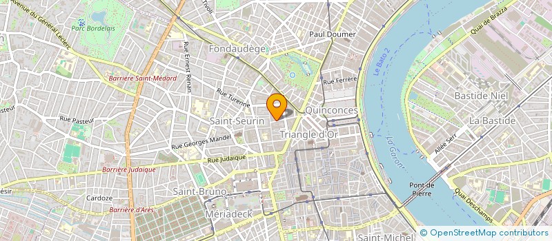 localisation de l'entreprise MADAME CASSANDRE RIFFAT  BORDEAUX