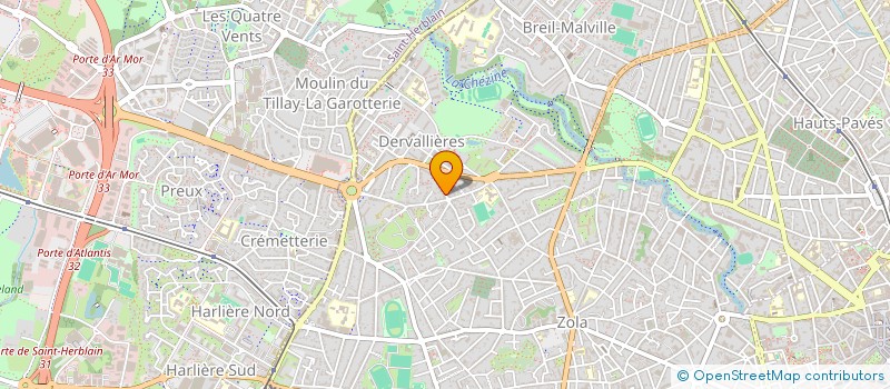 localisation de l'entreprise MADAME CASSANDRE ROBERT  NANTES