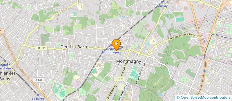 localisation de l'entreprise MADAME CASSANDRE SOUBRANE  MONTMAGNY