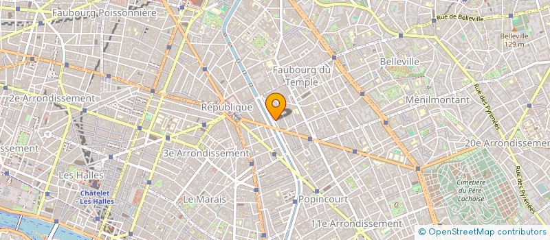 localisation de l'entreprise MADAME CASSANDRE TESTE  PARIS