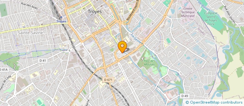 localisation de l'entreprise MADAME CASSANDRE TOLA à TROYES