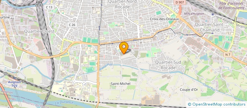 localisation de l'entreprise MADAME CASSIDY LOZAT  SAINT-JEAN-DE-MOIRANS