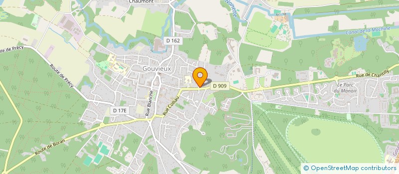 localisation de l'entreprise MADAME CASSIE COPPAGE  GOUVIEUX