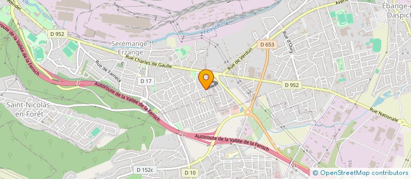 localisation de l'entreprise MADAME CASSIE FASOLO à SEREMANGE-ERZANGE