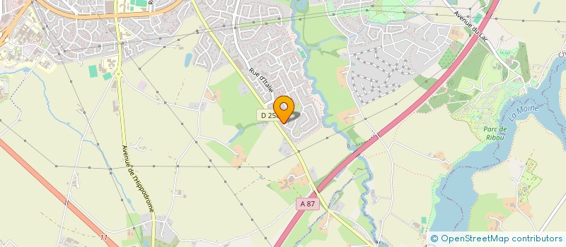 localisation de l'entreprise MADAME CASSIE GRAVELEAU à CHOLET