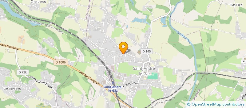 localisation de l'entreprise MADAME CASSIE MOUSSET  SAINT-ANDRE-LE-GAZ