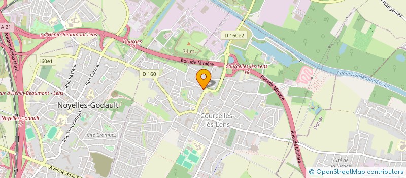 localisation de l'entreprise MADAME CASSIE OLEK  MONTIGNY-EN-OSTREVENT