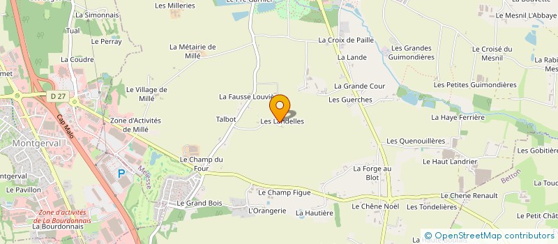 localisation de l'entreprise MADAME CASSIOPEE MOREAU  CESSON-SEVIGNE
