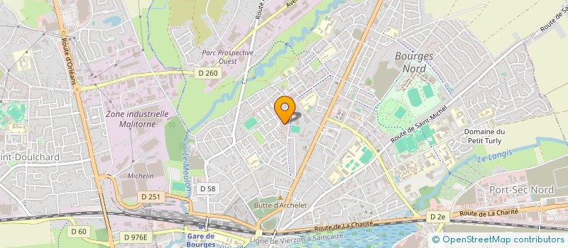 localisation de l'entreprise MADAME CASSY ECALARD  BOURGES