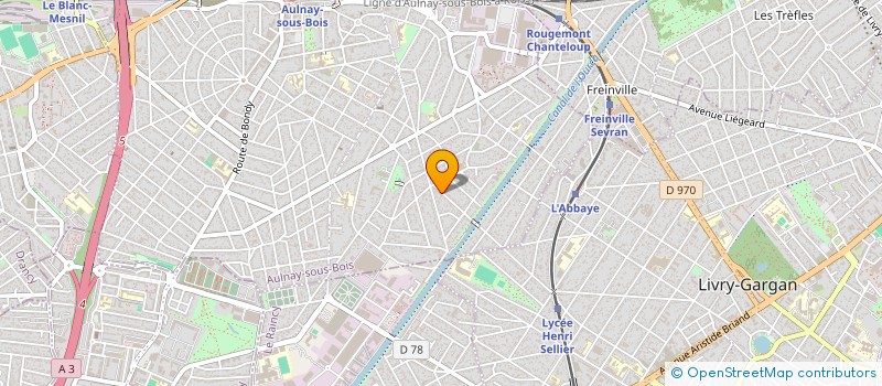 localisation de l'entreprise MADAME CATALINA ANDREEA CALIN  AULNAY-SOUS-BOIS