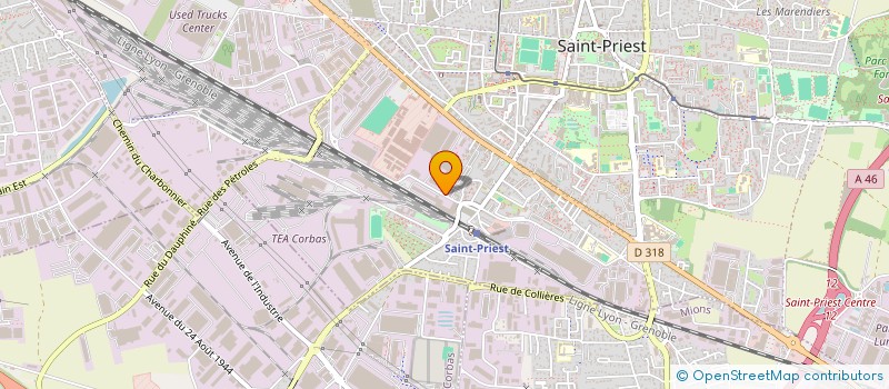 localisation de l'entreprise MADAME CATALINA BUTA  SAINT-PRIEST