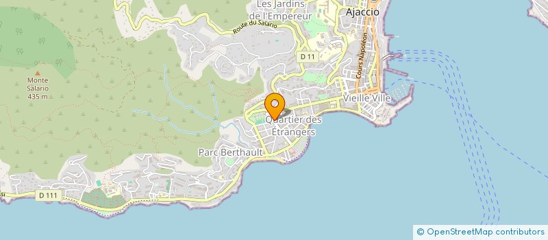 localisation de l'entreprise MADAME CATALINA CARLOTTI à AJACCIO
