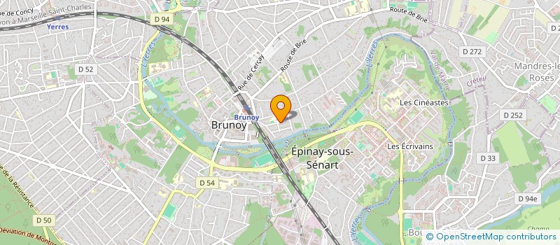 localisation de l'entreprise MADAME CATALINA COSAREV à BRUNOY