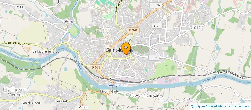 localisation de l'entreprise MADAME CATALINA GARCIA TACHACK à SAINT-JUNIEN