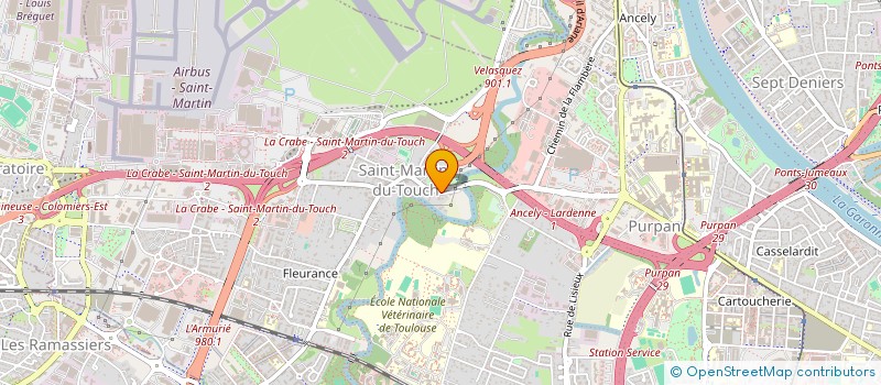 localisation de l'entreprise MADAME CATALINA GAYRAL  TOULOUSE