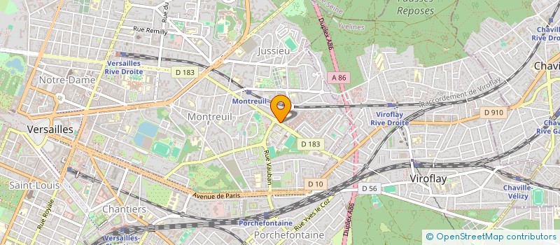 localisation de l'entreprise MADAME CATALINA GONZALEZ à VERSAILLES