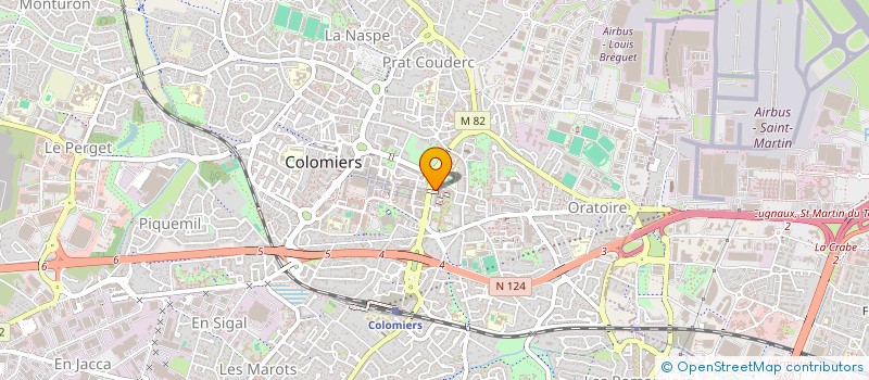 localisation de l'entreprise MADAME CATALINA SOSA-SIERRA à COLOMIERS