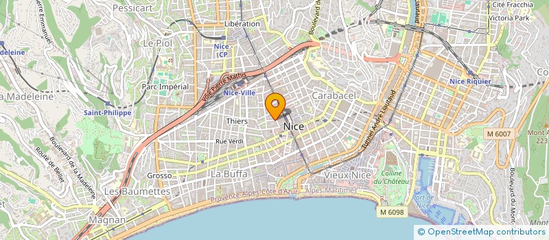 localisation de l'entreprise MADAME CATALINA ZOP à NICE