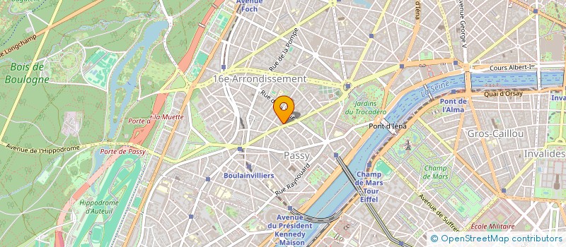 localisation de l'entreprise MADAME CATARINA AMORIM VACEK  PARIS