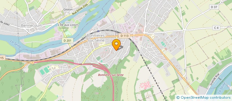 localisation de l'entreprise MADAME CATARINA ANTUNES QUINTELA SILVA à BONNIERES-SUR-SEINE