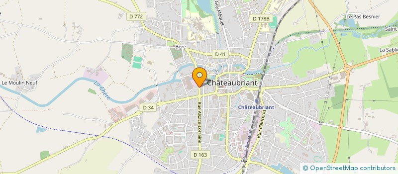 localisation de l'entreprise MADAME CATARINA CORREIA AREIAS à CHATEAUBRIANT