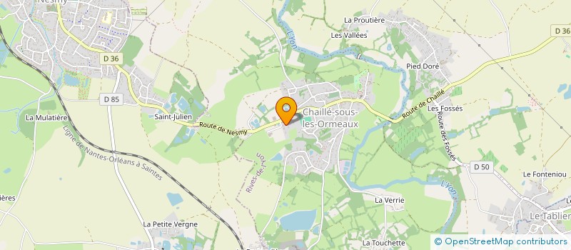 localisation de l'entreprise MADAME CATARINA DE PINHO SILVA  RIVES DE L'YON