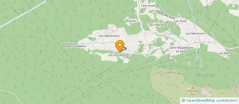 localisation de l'entreprise MADAME CATARINA FERREIRA SILVA  ROGNAC