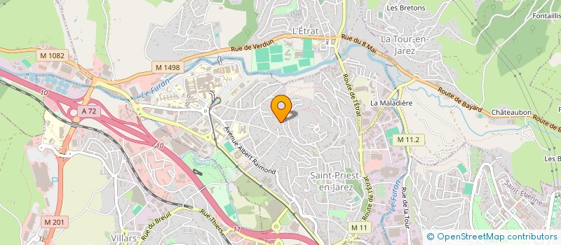 localisation de l'entreprise MADAME CATARINA NETO GRACIA  SAINT-PRIEST-EN-JAREZ