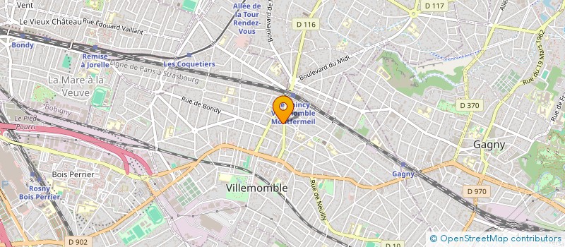 localisation de l'entreprise MADAME CATARINE DE FATIMA SOUZA LIMA  PARIS