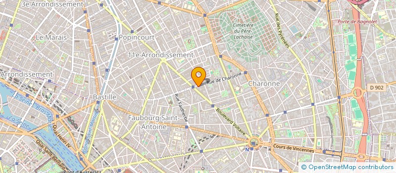 localisation de l'entreprise MADAME CATERINA CARLETTI  PARIS