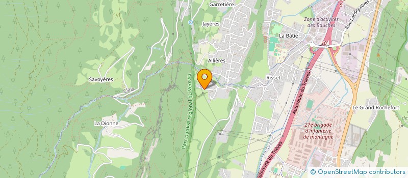 localisation de l'entreprise MADAME CATERINA DECUZZI  VARCES-ALLIERES-ET-RISSET