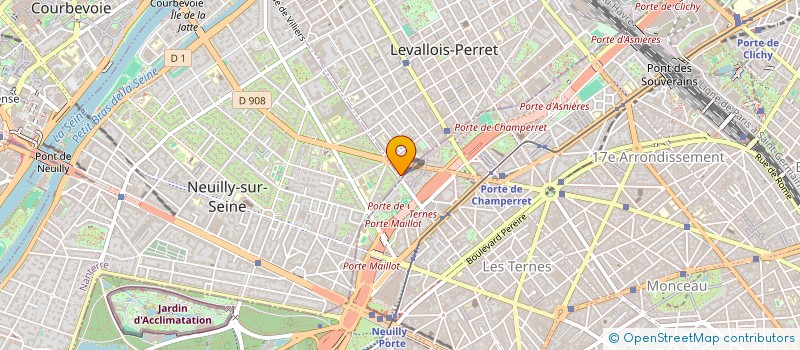 localisation de l'entreprise MADAME CATERINA ROMEO  LEVALLOIS-PERRET