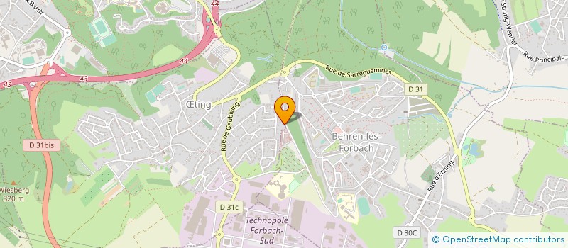 localisation de l'entreprise MADAME CATERINA TATTI  BEHREN-LES-FORBACH