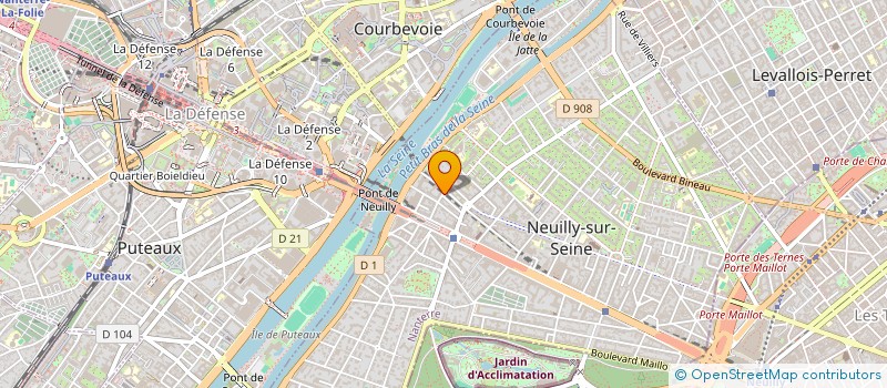 localisation de l'entreprise MADAME CATH GROUSELLE à NEUILLY-SUR-SEINE