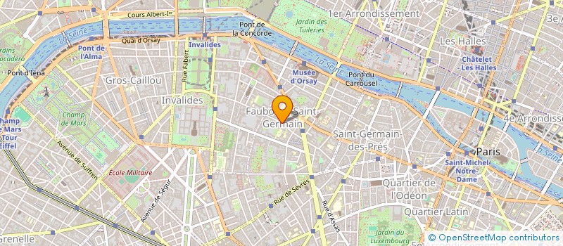 localisation de l'entreprise MADAME CATHARINA ALVARES FLORENCE  PARIS