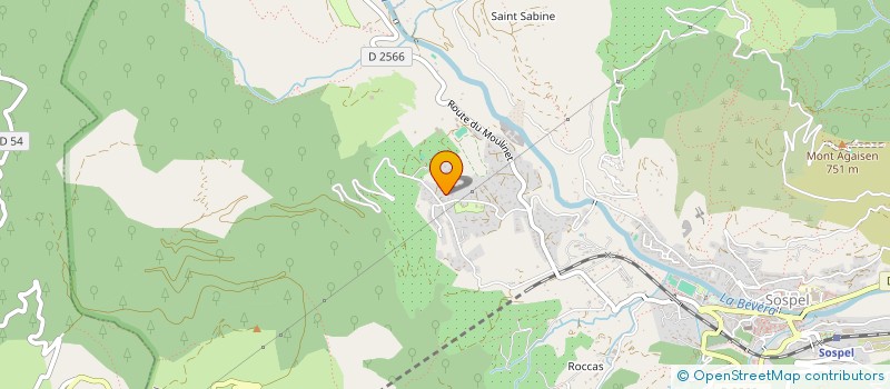 localisation de l'entreprise MADAME CATHARINA SMAL  SOSPEL