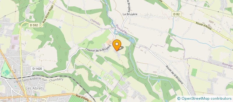 localisation de l'entreprise MADAME CATHARINE NUNN  LES ABRETS-EN-DAUPHINE