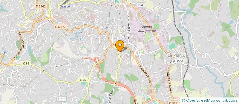 localisation de l'entreprise MADAME CATHERIEN CRAVINO  GRASSE