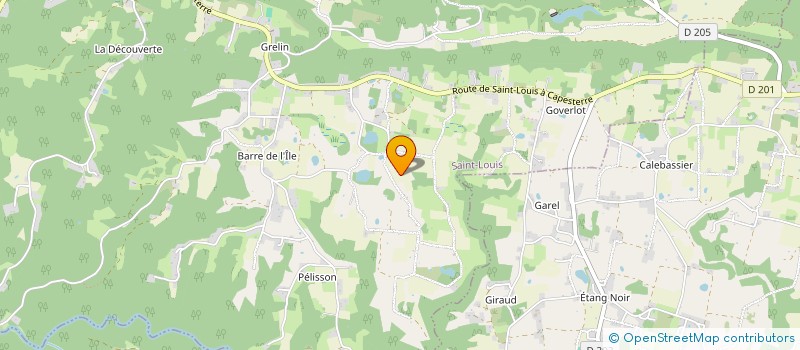 localisation de l'entreprise MADAME CATHERINA GORAM  SAINT-LOUIS