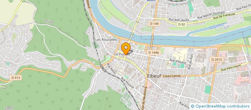 localisation de l'entreprise MADAME CATHERINA MOORE  ELBEUF