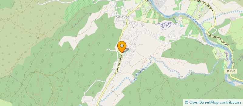 localisation de l'entreprise MADAME CATHERINE ABASSIN  SALAVAS